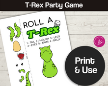 Load image into Gallery viewer, Dinosaur Party Game