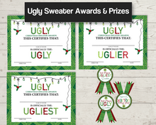 Load image into Gallery viewer, Ugly Sweater Awards & Prizes