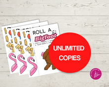 Load image into Gallery viewer, Roll a Bigfoot