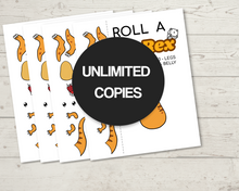 Load image into Gallery viewer, Roll a T-Rex Dice Game