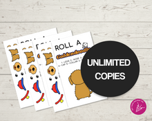Load image into Gallery viewer, Roll a Goldendoodle Dice Party Game