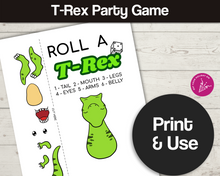 Load image into Gallery viewer, Dinosaur Party Game
