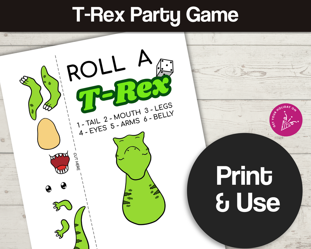 Dinosaur Party Game