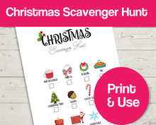 Load image into Gallery viewer, Christmas Scavenger Hunt
