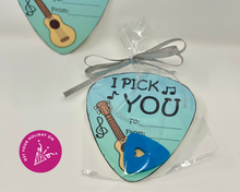 Load image into Gallery viewer, I pick YOU- ukulele party favor- Valentine
